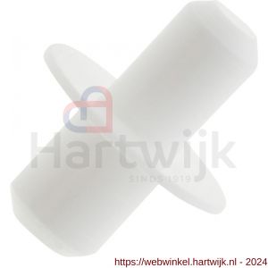 Deltafix plankdrager plastic wit 5 mm doos 100 stuks - H21903316 - afbeelding 1