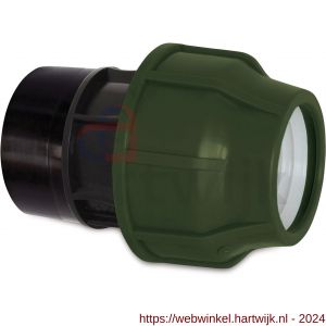 Deltafix tyleen toebehoren aansluitstuk binnen zwart groen 3/4 inch naar 16 mm - H21904843 - afbeelding 1