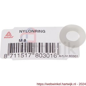 Deltafix ring nylon M10 DIN 125 - H21901281 - afbeelding 1