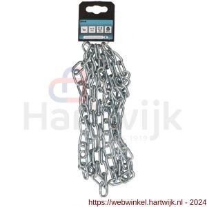 QlinQ voetketting 19x4 mm verzinkt 2 m - H40850394 - afbeelding 1