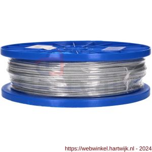 QlinQ staaldraad 2/3 mm verzinkt-PVC 200 m rol - H40850991 - afbeelding 1