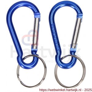 QlinQ Color karabijnhaken 50 mm aluminium set 2 stuks - H40850170 - afbeelding 1