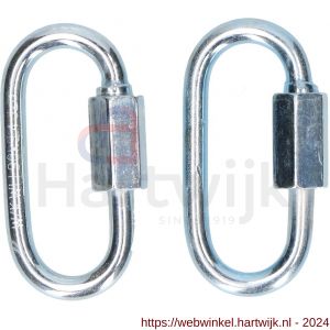 QlinQ noodschakel schroefbaar 4 mm verzinkt - H40850353 - afbeelding 1