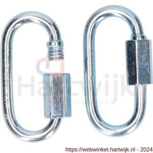 QlinQ noodschakel schroefbaar 4 mm verzinkt - H40850353 - afbeelding 2