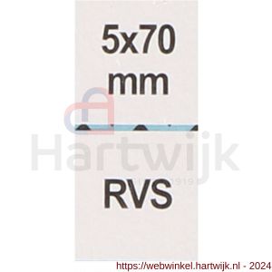 QlinQ draadspanner 5x70 mm RVS - H40850329 - afbeelding 2