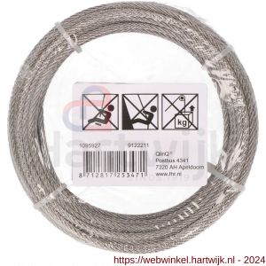 QlinQ staaldraad 3 mm RVS 10 m rol - H40850985 - afbeelding 2