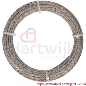 QlinQ staaldraad 3 mm RVS 10 m rol - H40850985 - afbeelding 3