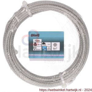 QlinQ staaldraad 4 mm verzinkt 10 m rol - H40850990 - afbeelding 1