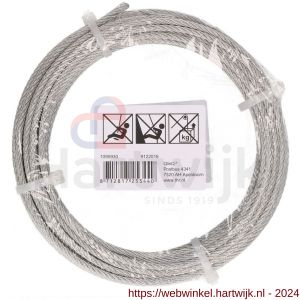 QlinQ staaldraad 4 mm verzinkt 10 m rol - H40850990 - afbeelding 2