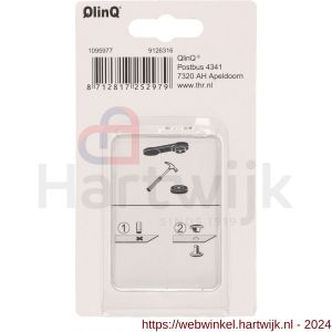 QlinQ holniet 11 mm vernikkeld met tool set 8 stuks - H40850075 - afbeelding 2