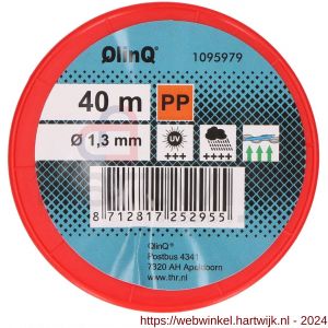 QlinQ multikoord PP 1.3 mm gedraaid rood of wit 40 m rol - H40850140 - afbeelding 1