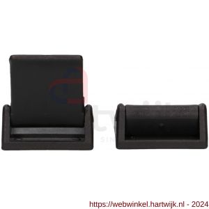 QlinQ textielbandklemsluiting 25 mm zwart set 2 stuks - H40851036 - afbeelding 6