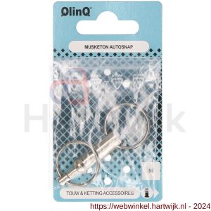 QlinQ musketon autosnap vernikkeld - H40850217 - afbeelding 1