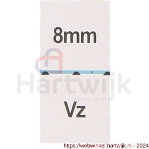 QlinQ wervel 8 mm verzinkt - H40850247 - afbeelding 3