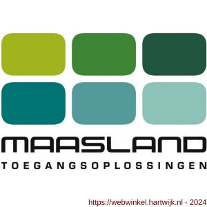 Maasland 2003SGL handmelder noodschakelaar groen met LED en - H11300896 - afbeelding 2