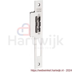 Maasland S52UR elektrische deuropener arbeidsstroom lange Nemef sluitplaat hoekig 10-24 V AC/DC schootgeleider DIN - H11300217 - afbeelding 1