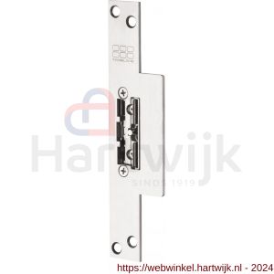 Maasland SI33U elektrische deuropener arbeidsstroom korte lipsluitplaat 10-24 V AC/DC impulsontgrendeling - H11300129 - afbeelding 1