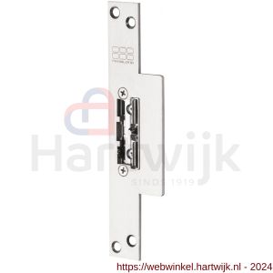 Maasland SPI33U elektrische deuropener arbeidsstroom korte lipsluitplaat 10-24 V AC/DC vrijzetpal impulsontgrendeling - H11300131 - afbeelding 1