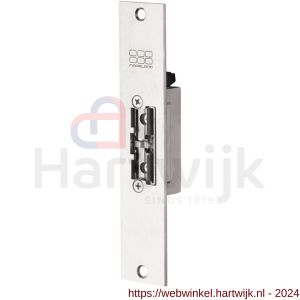 Maasland ST23U elektrische deuropener arbeidsstroom korte brede sluitplaat 10-24 V AC/DC dagschootsignalering - H11300114 - afbeelding 1