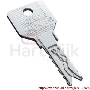 Evva nieuw zilver sleutel geleverd als nalevering zonder cilinder - H22102716 - afbeelding 1
