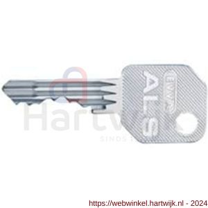 Evva nieuw zilver sleutel geleverd als nalevering zonder cilinder - H22102718 - afbeelding 1