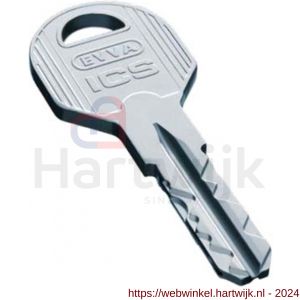 Evva nieuw zilver sleutel geleverd als nalevering zonder cilinder - H22102726 - afbeelding 1