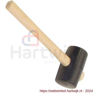 Talen Tools rubber hamer nummer 4 hard - H20500317 - afbeelding 1