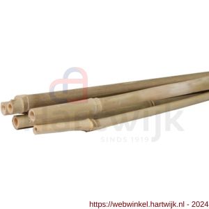 Talen Tools bamboestok 150 cm naturel 4 stuks - H20500698 - afbeelding 2