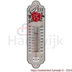 Talen Tools thermometer metaal Roos 28 cm - H20501656 - afbeelding 1