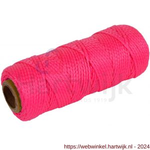Talen Tools uitzetkoord roze 1,5 mm 50 m high quality - H20500008 - afbeelding 2