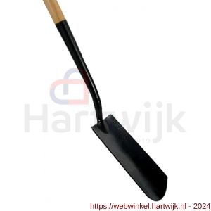 Talen Tools spade met hals antraciet glasfiber - H20501250 - afbeelding 1
