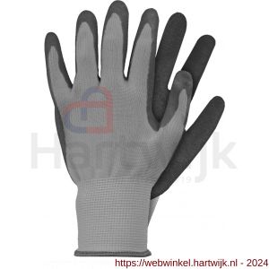 Talen Tools werkhandschoen latex grijs maat XL - H20500152 - afbeelding 1