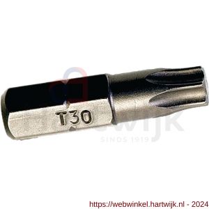 QZ 892 bit Torx TX 30x25 mm staal - H50001875 - afbeelding 1