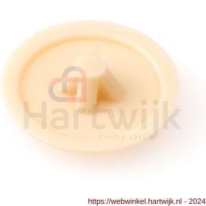 Homefix afdekkapje kunststof voor schroef Pozidriv PZ 2 13 mm beige - H51400010 - afbeelding 1