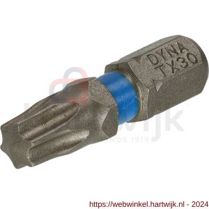 Dynaplus schroefbit 25 mm Torx TX 30 blauw - H51407079 - afbeelding 1