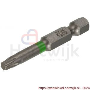 Dynaplus schroefbit 50 mm Torx TX 20 groen - H51407083 - afbeelding 1