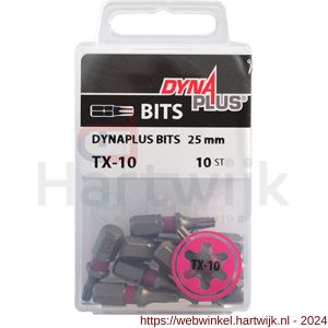 Dynaplus schroefbit 25 mm Torx TX 10 roze - H51407075 - afbeelding 2
