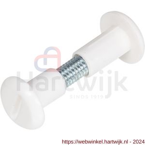 Homefix koppelschroef staal wit 30-36 mm - H51407048 - afbeelding 1