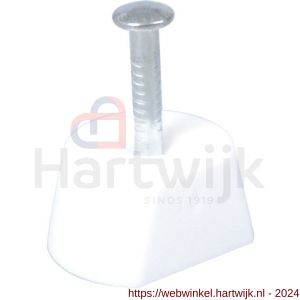 Homefix plankdrager met nagel wit 10 mm - H51406998 - afbeelding 1