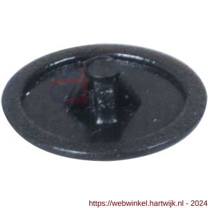 Rotadrill afdekkapje zwart platkop PK Pozidriv PZ 2 mm - H51400015 - afbeelding 1