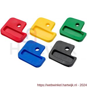 Homefix sleutelkap diverse kleuren vierkant - H51407029 - afbeelding 1