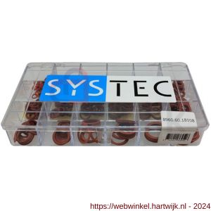 Systec assortimentsdoos 18-vaks fiberring - H51400055 - afbeelding 1