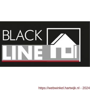 Blackline spaanplaatschroef HCP zwart platkop PK Torx TX 20 met snijpunt 5.0x60/35 mm - H51406546 - afbeelding 2