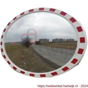 De Raat Security verkeers veiligheids spiegel acryl rond 600 mm - H51260761 - afbeelding 1