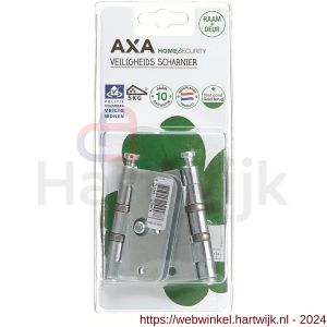AXA veiligheidsscharnier (2x) kogellager rondhoek - H21600269 - afbeelding 1