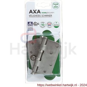 AXA veiligheidsscharnier (2x) kogellager rondhoek - H21600265 - afbeelding 2