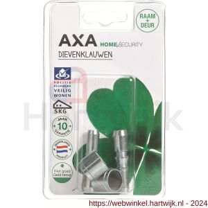 AXA dievenklauw SKG** verzinkt set 2 stuks blister - H21600144 - afbeelding 2