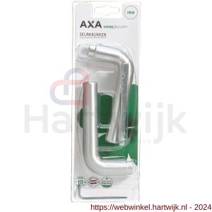 AXA deurkruk L F1 geslepen blister - H21600669 - afbeelding 2