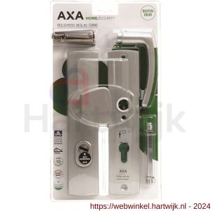 AXA Curve Plus veiligheidsbeslag S-knop+Blok PC 72 anti-kerntrek - H21601168 - afbeelding 2