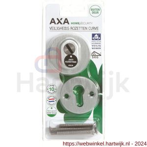 AXA Curve Plus veiligheidsrozetten rond anti-kerntrek - H21601254 - afbeelding 1